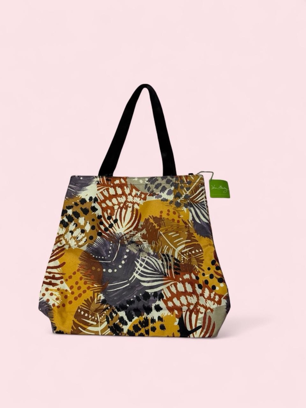 Vera Bradley lighten up front zip Shoulder Tote